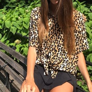 Animal print shirt